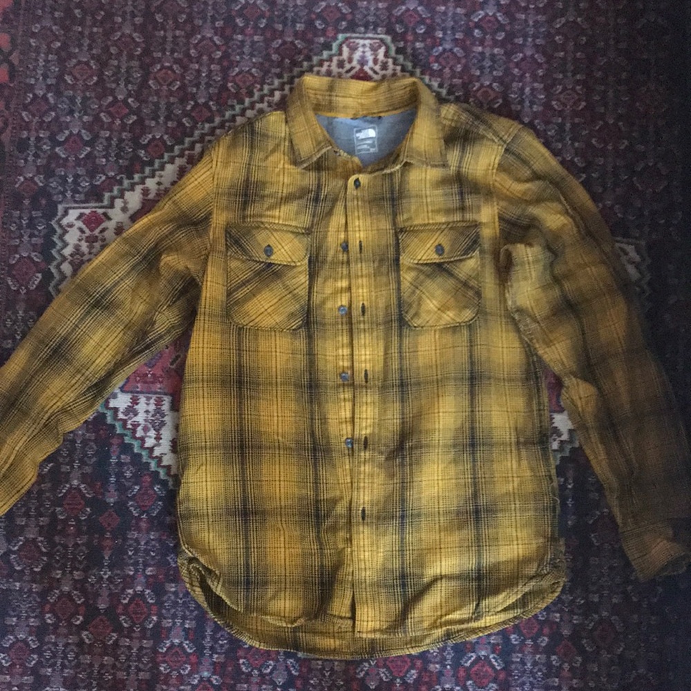 North Face Heavy Flannel